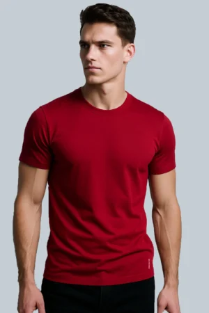 Printed Round Neck T-Shirt - Image 2